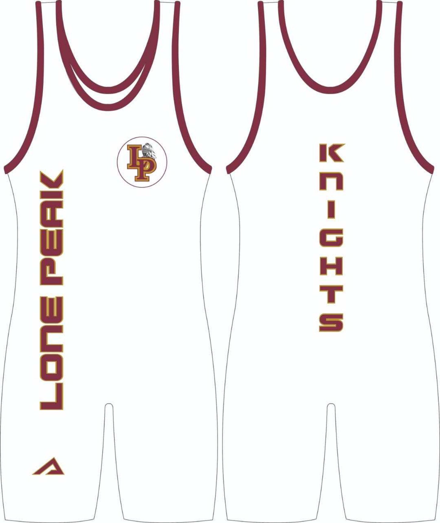 Customizable wrestling Singlets